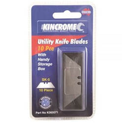 Utility Knife Blades Pk10 Kincrome