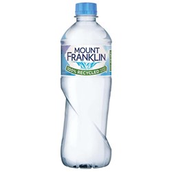 Mt Franklin Water 600ml