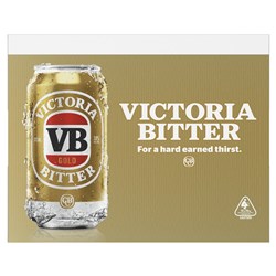 VB Gold 30x375ml Can Block 