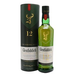 Glenfiddich 12 Year Old Single Malt Scotch Whisky