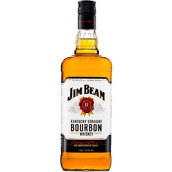 Jim Beam White Label Kentucky Bourbon Whiskey 700ml