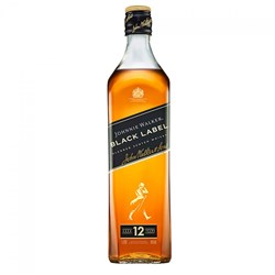 Johnnie Walker Black Label 12 Year Old Blended Scotch Whisky 700ml