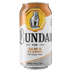 Bundaberg Dark & Stormy 375ml Can