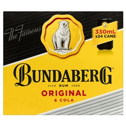 Bundaberg Rum & Cola Cube Ctn