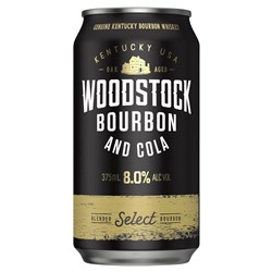 Woodstock Bourbon 8% Can 375ml