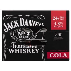 Jack Daniels And Cola Cube Ctn 330ml