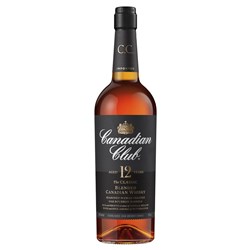 Canadian Club 12 Year Old Blended Canadian Whisky 700ml