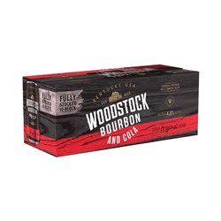 Woodstock Bourbon 4.8% 10Pk 375ml Cans