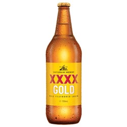 XXXX Gold Long Neck 750ml 