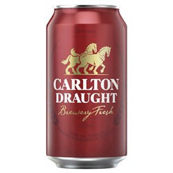 Carlton Draught Can 375ml 