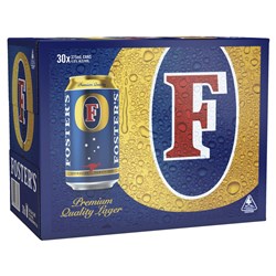 Foster's Light Ice Stubbies 375mL Carton