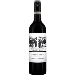 Tamburlaine Preservative Free Cabernet Merlot 750ml 