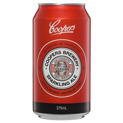 Coopers Sparkling Ale 375ml Cans 