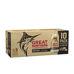 Great Northern Super Crisp 10Pk Cans