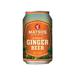 Matso's Alcoholic Ginger Beer 330ml Can