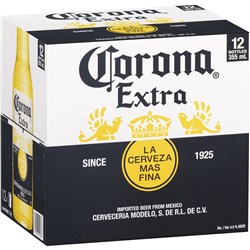 Corona Extra 12pk 335ml Bottles 