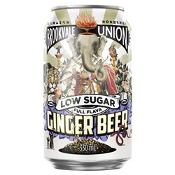 Brookvale Union Ginger Beer Low Sugar 330ml Can