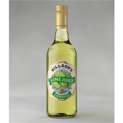 Billsons Traditional Cordial Lime Juice 700ml Bottle