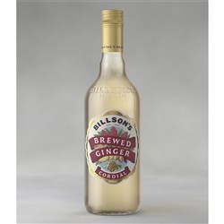 Billsons Traditional Cordial Brewed Ginger 700ml Bottle