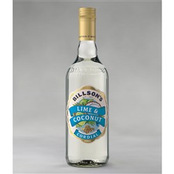 Billsons Traditional Cordial Lime Coconut 700ml Bottle