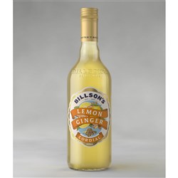 Billsons Traditional Cordial Lemon Ginger 700ml Bottle