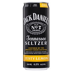 Jack Daniel & Z/L T Seltzer   330ml