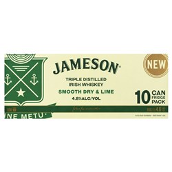 Jameson Dry & Lime 10pk