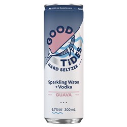 Good Tides Guava Seltzer 6.7% 300ml