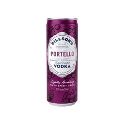 Billsons Vodka Portello 355ml Can