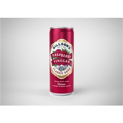 Billsons Classic Soda Raspberry 355ml Can