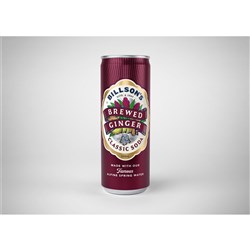 Billsons Classic Soda Brewed Ginger 355ml Can