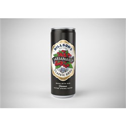 Billsons Classic Soda Sarsparilla 355ml Can