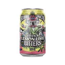 Brookvale Lemon Lime & Bitters 330ml Can