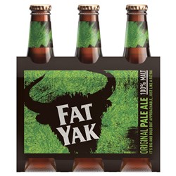 Fat Yak Stubbies 345ml 6 Pack 