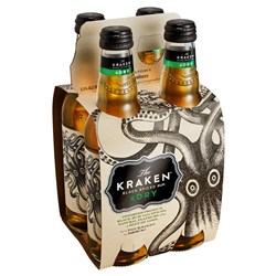 Kraken Spiced Rum & Dry 330ml Bottles