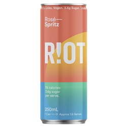 Riot Wine Co Rosé Spritz 250mL Can