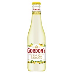 Gordon's Sicilian Lemon Gin & Soda 330ml