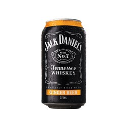 J/Daniel & Ginger Beer 375ml Cans