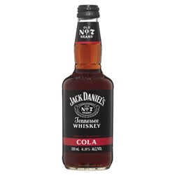 Jack Daniel & Cola Btl 330ml