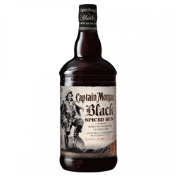 Captain Morgan Black Spiced Rum 700ml