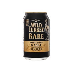 Wild Turkey Rare & Cola 8% Can 375ml