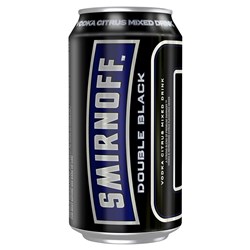 Smirnoff Ice Db Black 6.5% 375ml Can