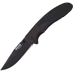 Bear & Son Black Zytel Knife With Pocket Clip